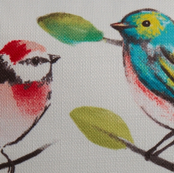 🐦 Large Bird Throw Pillow Colorful Home Decor NEW - Picture 4 of 4